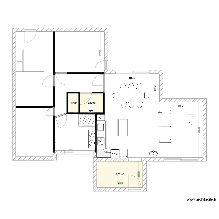 les sablons. Plan de 0 pièce et 0 m2
