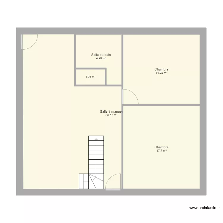 plan de maison. Plan de 
