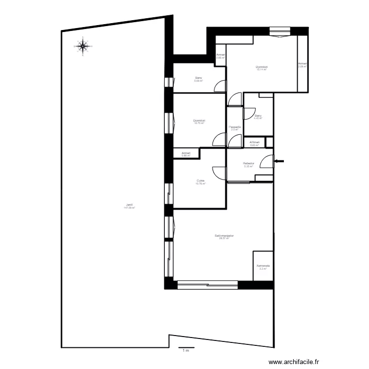 RESIDENCIAL ELS PRINCEPS BLOC 7 BX B ESCALDES. Plan de RESIDENCIAL ELS PRINCEPS BLOC 7 BX B ESCALDES. Plan de