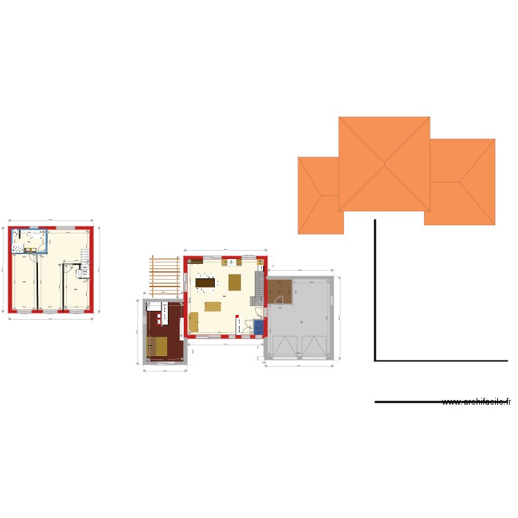 cuisine 1. Plan de 0 pièce et 0 m2