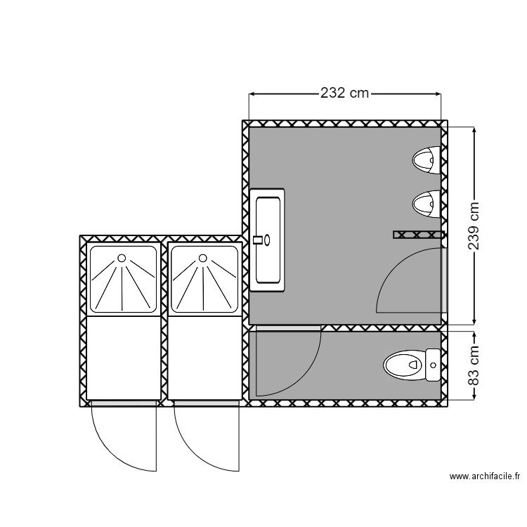 VEOLIA EXISTANT. Plan de 0 pièce et 0 m2