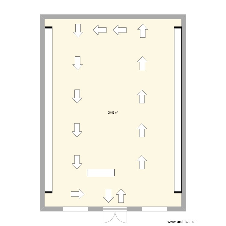 plan_sephora. Plan de 0 pièce et 0 m2