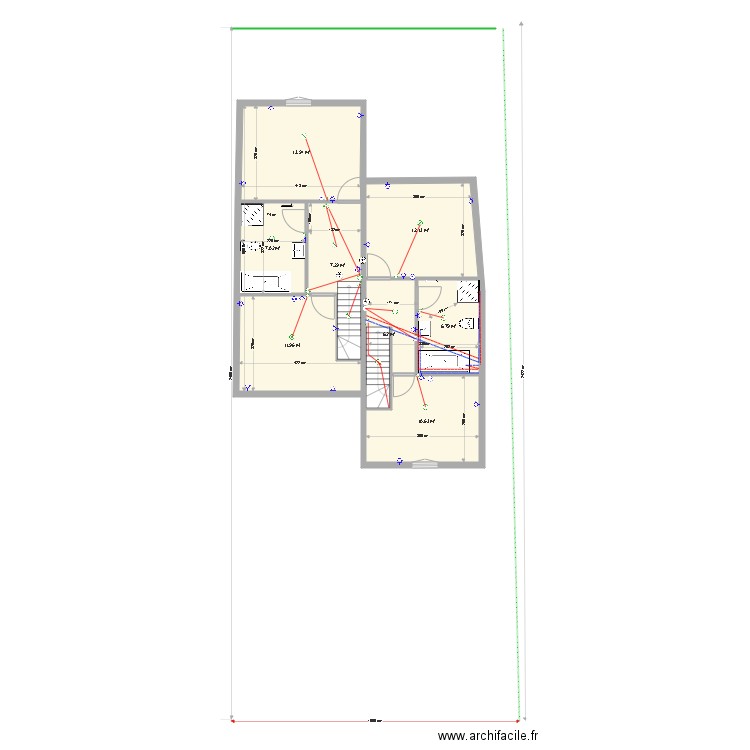 base plan g moulin SALLE DE BAIN. Plan de 0 pièce et 0 m2