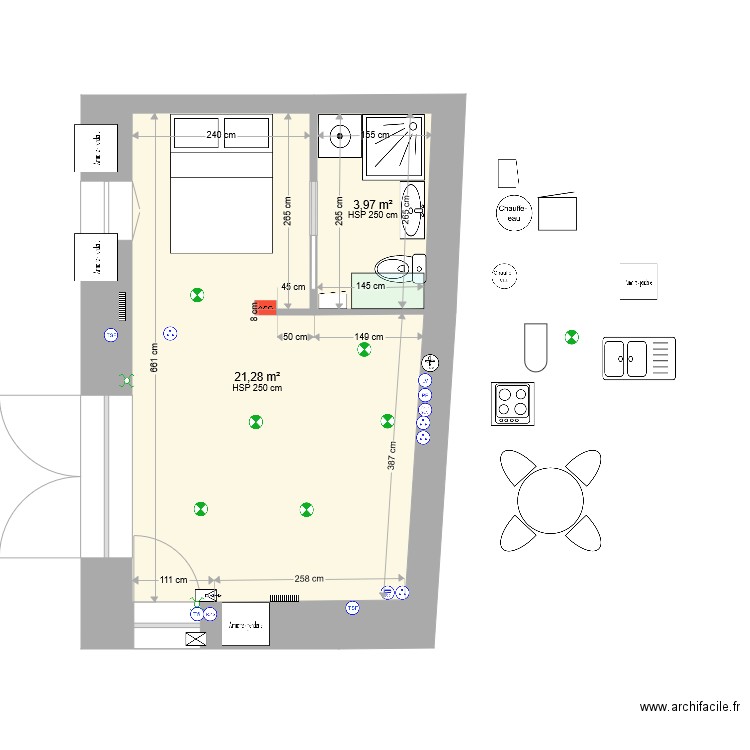 T2 RDC H PROJET 140421. Plan de 0 pièce et 0 m2