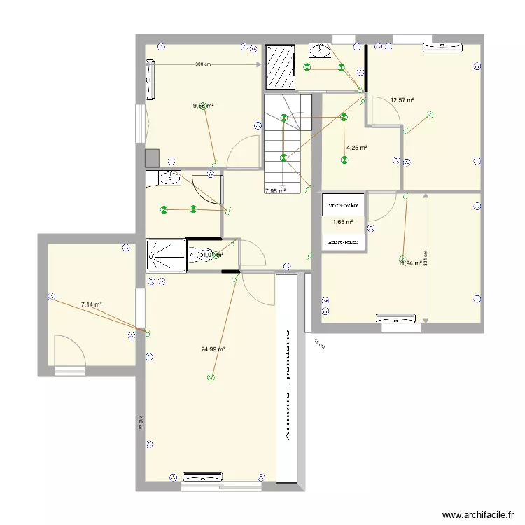 étages elec circuit lumière. Plan de étages elec circuit lumière. Plan de
