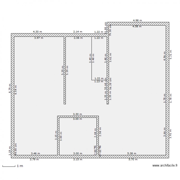 Maison R 1. Plan de 0 pièce et 0 m2