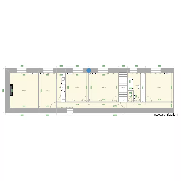 SCI DU PRINTEMPS. Plan de 