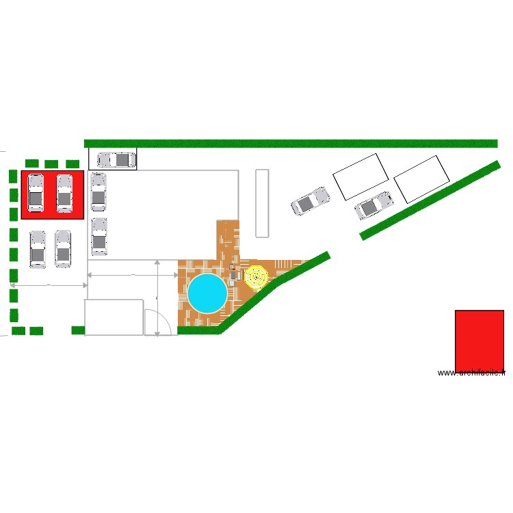 LA PETITE FOSSE. Plan de 0 pièce et 0 m2