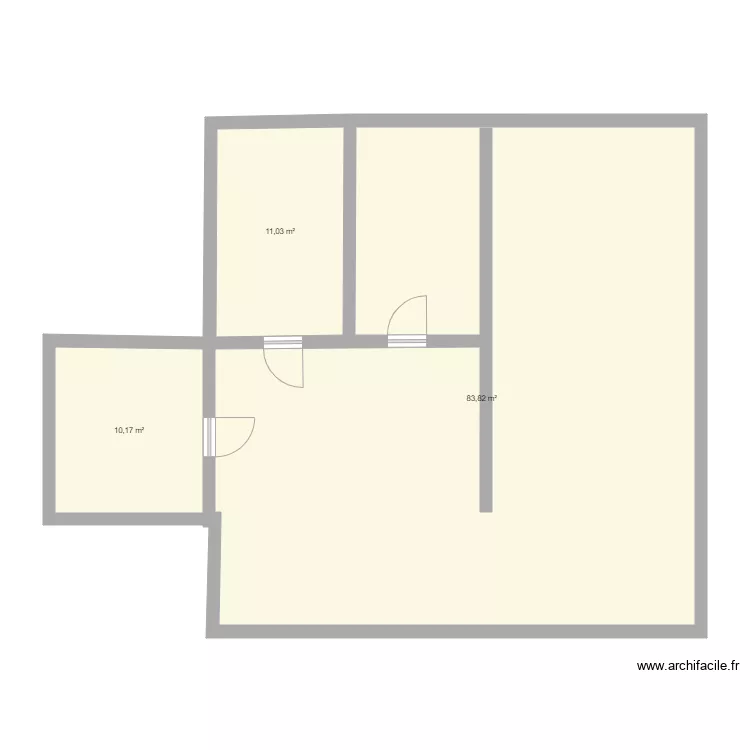 ma maison. Plan de 