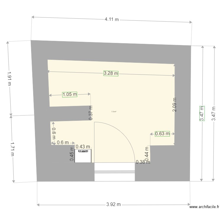 Maison 11. Plan de 0 pièce et 0 m2