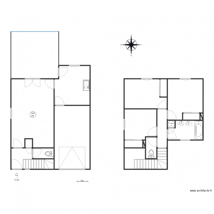 St Paul les dax villa 33. Plan de 0 pièce et 0 m2