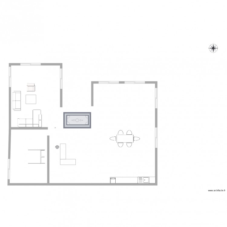 Mboro plan 1. Plan de 0 pièce et 0 m2