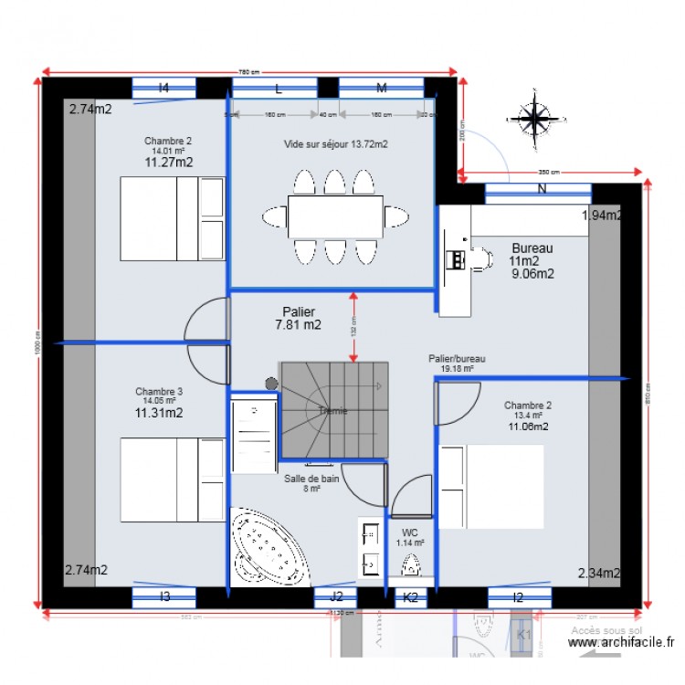 Projet 3. Plan de 0 pièce et 0 m2