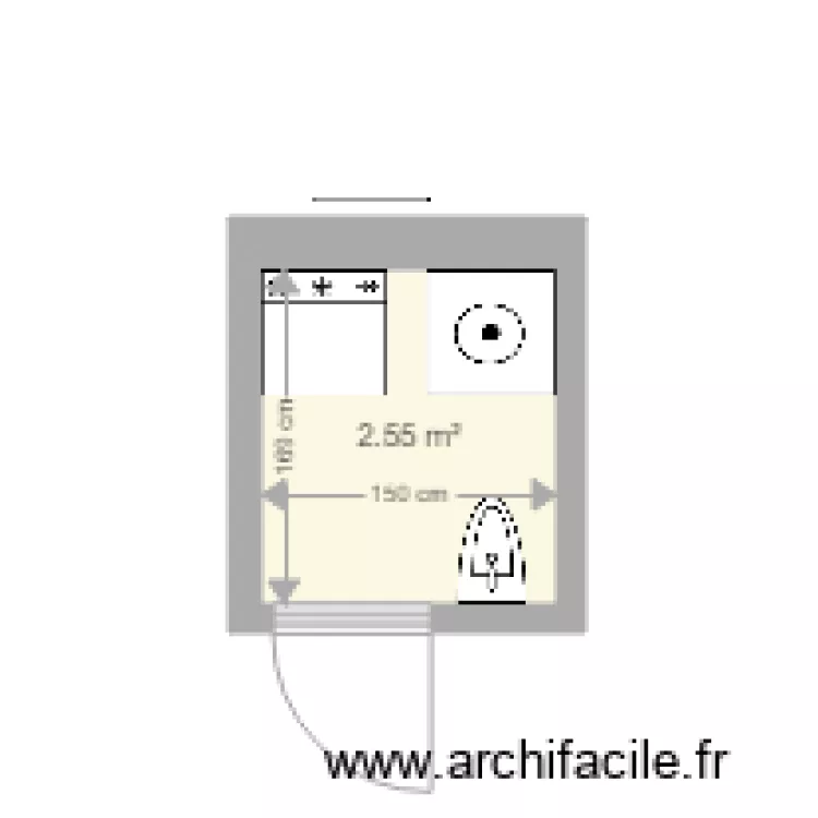 BUANDERIE GENE 2. Plan de 