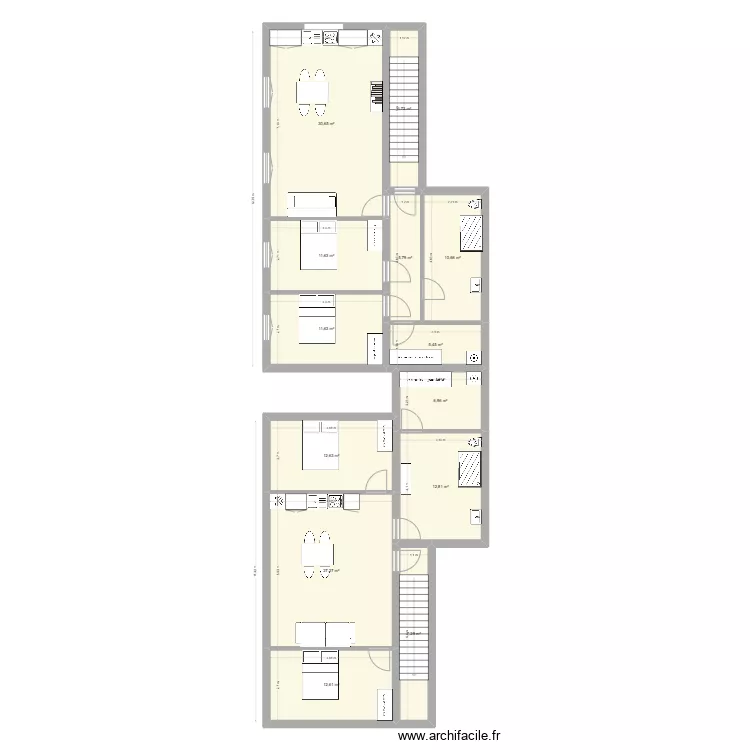 appart Mas Thibert 4. Plan de appart Mas Thibert 4. Plan de