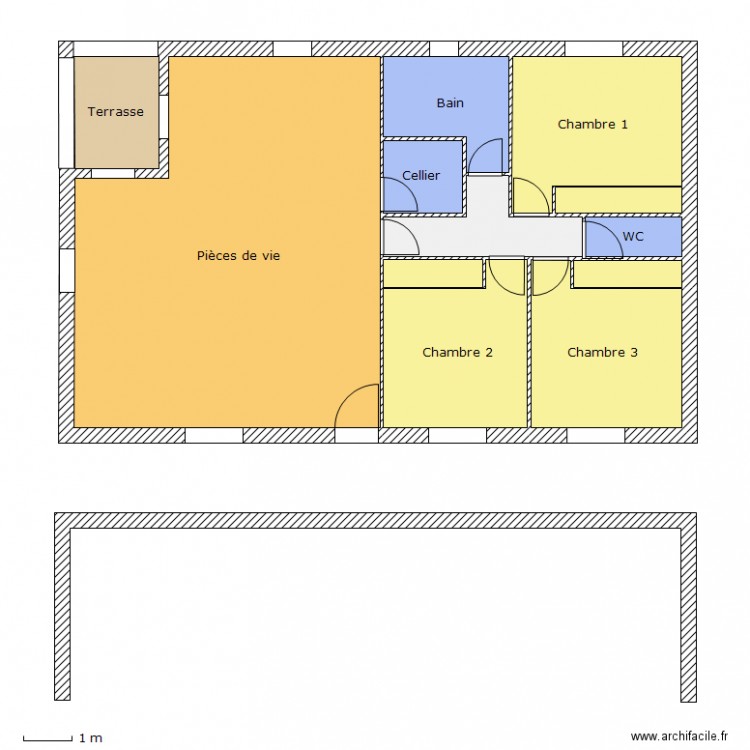 JOANIE. Plan de 0 pièce et 0 m2