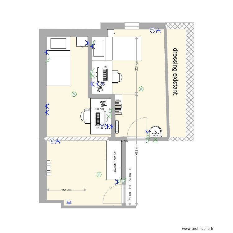 Centre11 Draguet Am Etage v3. Plan de 0 pièce et 0 m2