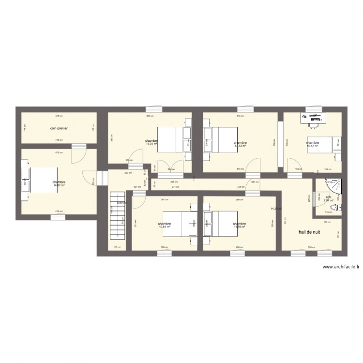 plan Presles. Plan de 0 pièce et 0 m2