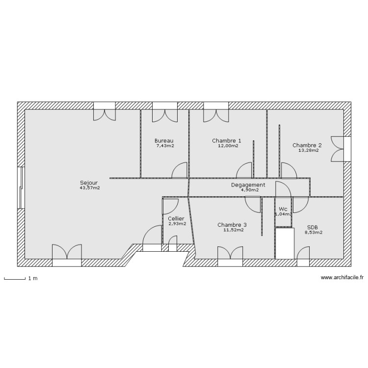 Kerain. Plan de 0 pièce et 0 m2