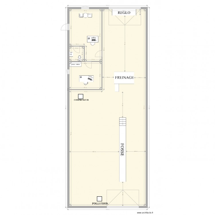 Calone. Plan de 0 pièce et 0 m2