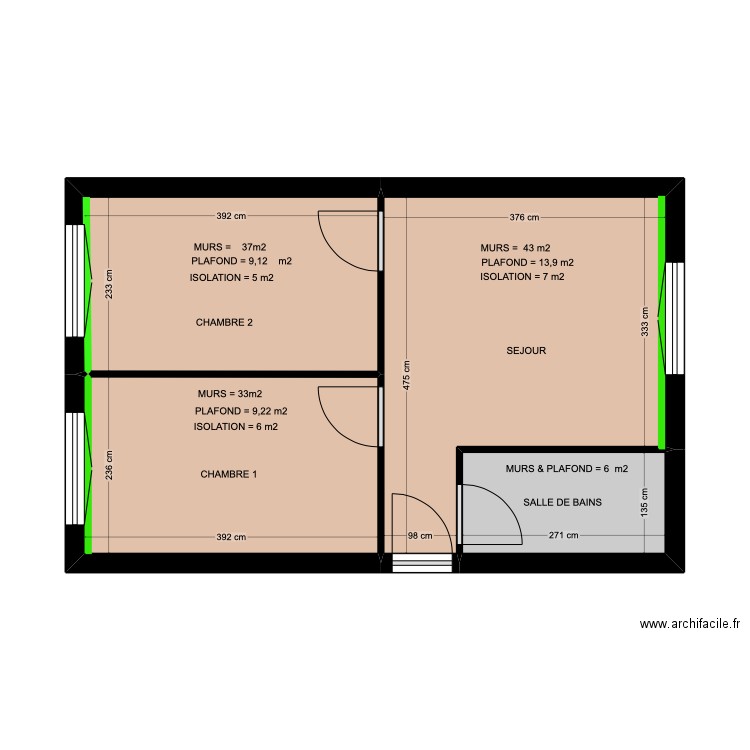 BENSYUVAL. Plan de 0 pièce et 0 m2
