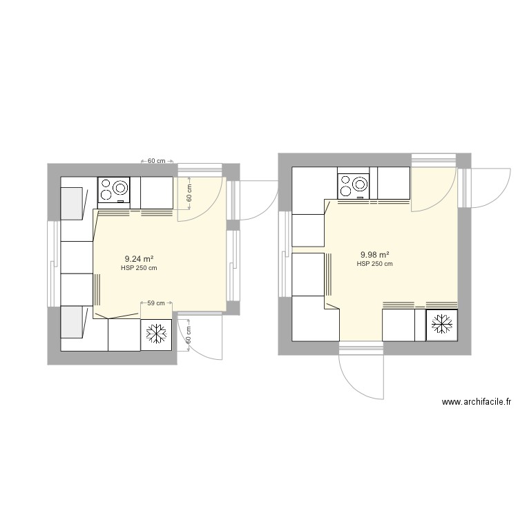 Cuisine2. Plan de 0 pièce et 0 m2