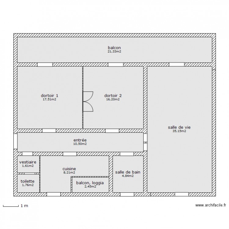 micro-crèche. Plan de 0 pièce et 0 m2