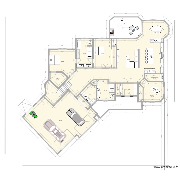 maison 1. Plan de 0 pièce et 0 m2