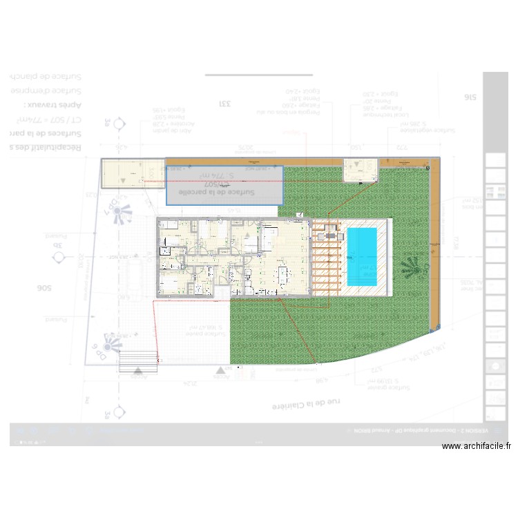 Plan réseaux Bisca. Plan de 0 pièce et 0 m2