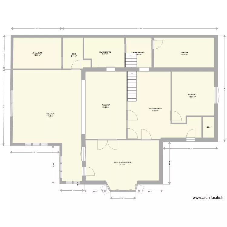 RDC VIADUC APRES RDC. Plan de 