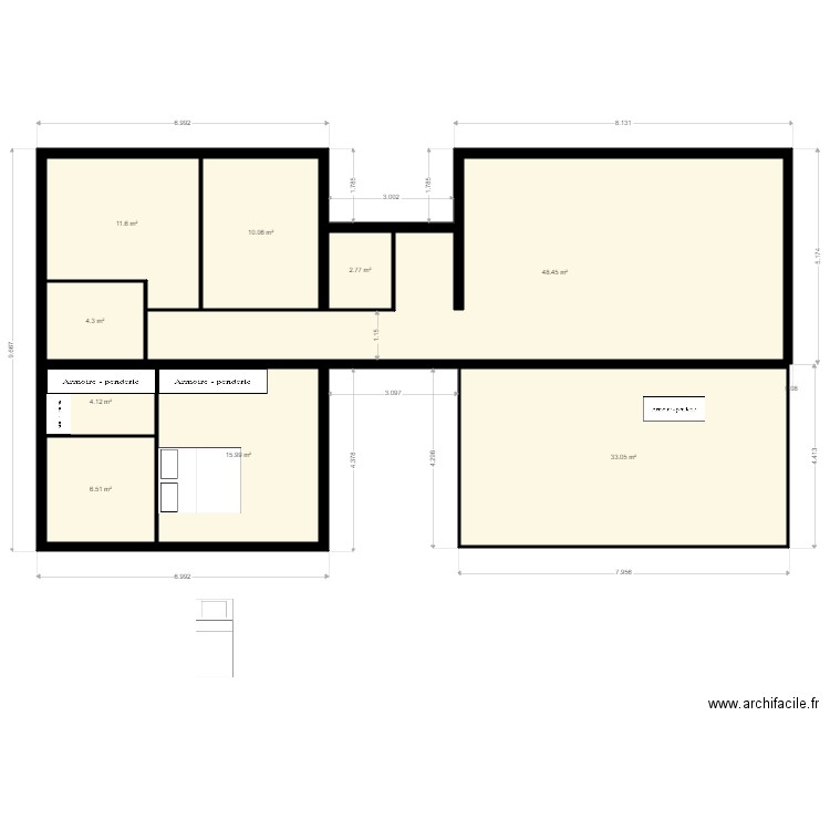 DISA LOÏS et CELIA. Plan de 0 pièce et 0 m2