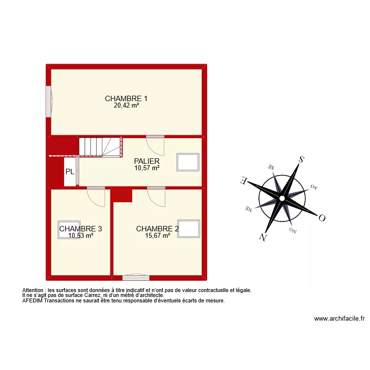 BI 8089 ETAGE. Plan de 