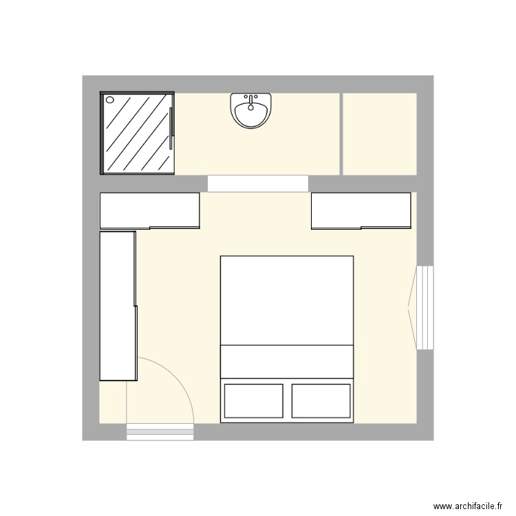 LAMRAOUI ETAGE. Plan de 0 pièce et 0 m2