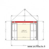 coupe intérieure mézzanine espace social