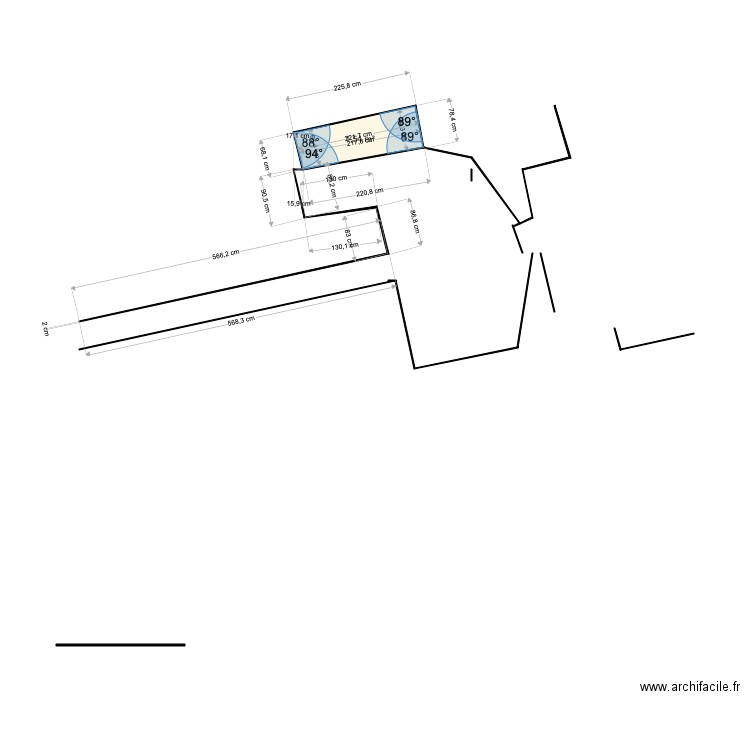 projet jardin Mirabello. Plan de 0 pièce et 0 m2