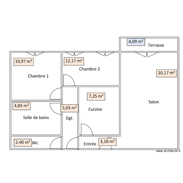 Plan 75015. Plan de 0 pièce et 0 m2