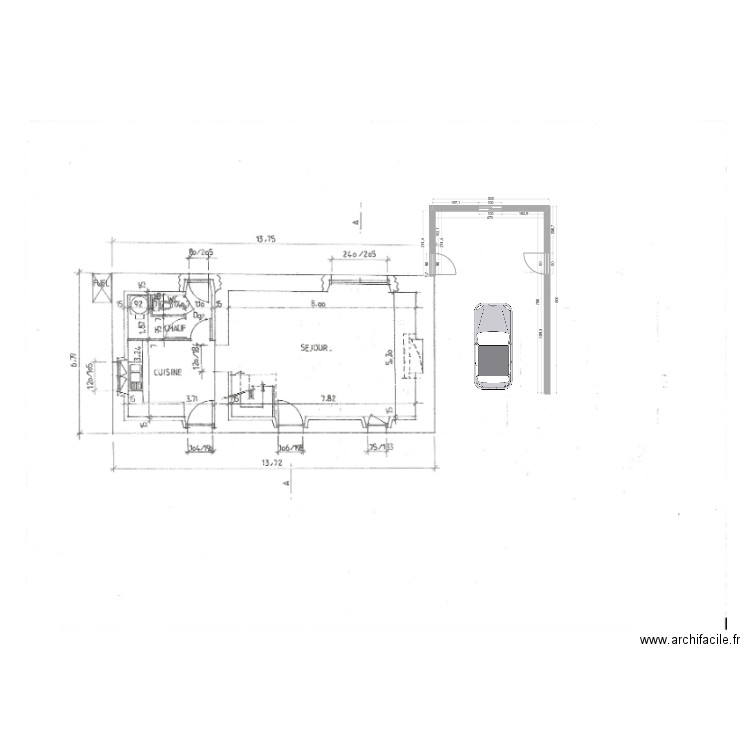 garage def0. Plan de 0 pièce et 0 m2