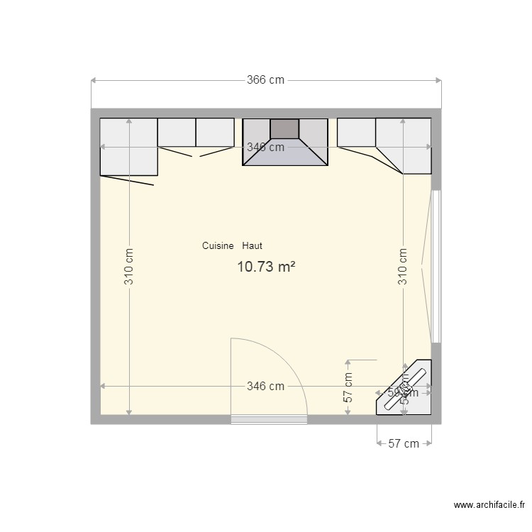 Cuisine Basly  Meuble Haut 11 2018 2. Plan de 0 pièce et 0 m2