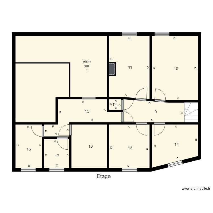 195155 Succession VAILLANT plomb. Plan de 0 pièce et 0 m2