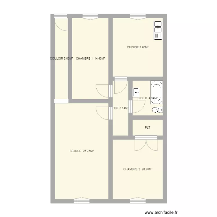 saumande 3. Plan de saumande 3. Plan de