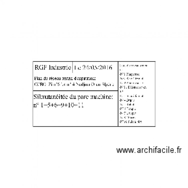 Cartouche. Plan de 0 pièce et 0 m2