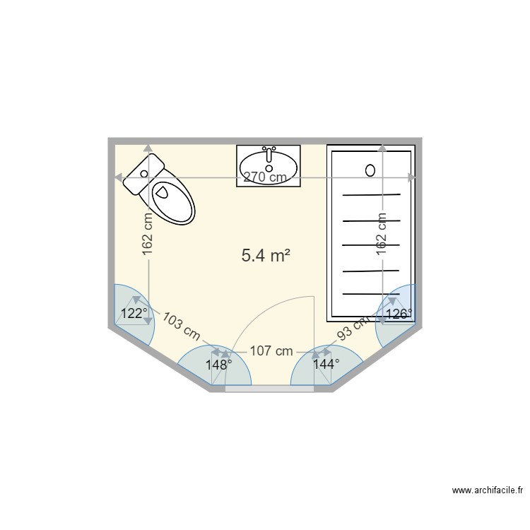 FIAC . Plan de 0 pièce et 0 m2