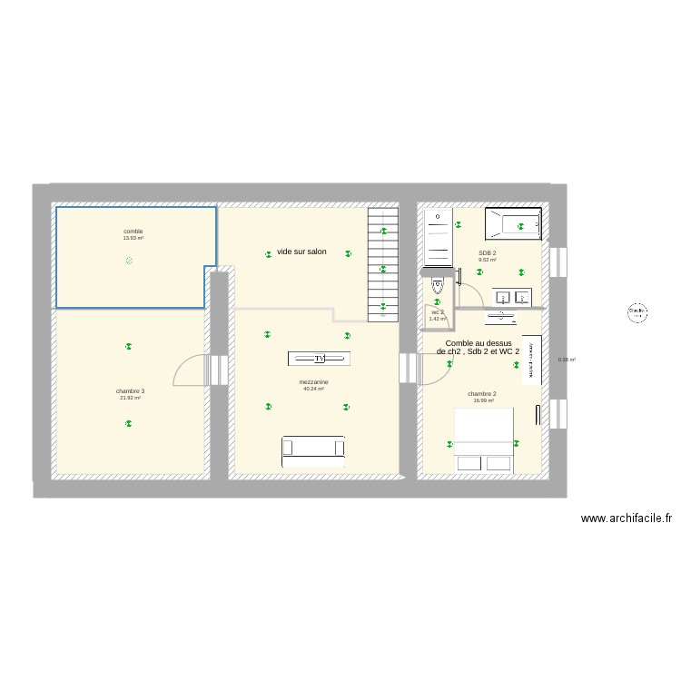 01 04 2020. Plan de 0 pièce et 0 m2