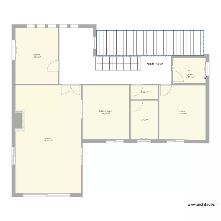Cellier Etage Elec. Plan de 