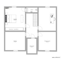 plan maison etage 2