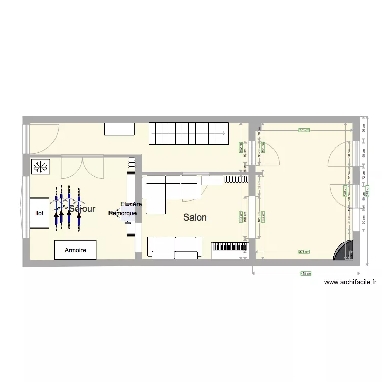 Plan RDC dossier prime. Plan de 