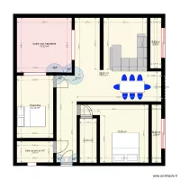 PLAN DE CONSTRUCTION 2EME ETAGE