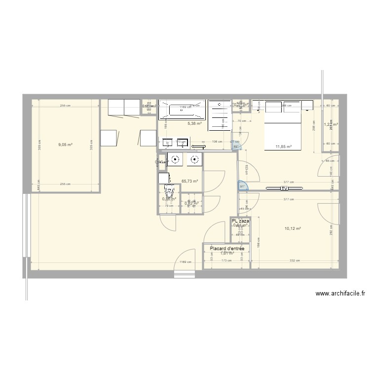 PLAN ENTIER. Plan de 0 pièce et 0 m2