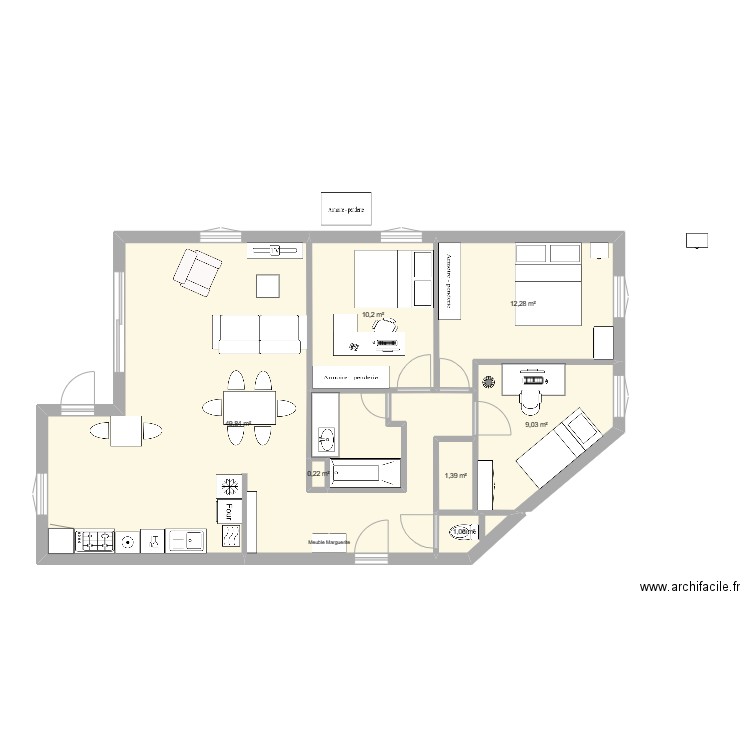 Saint Gervais. Plan de 0 pièce et 0 m2