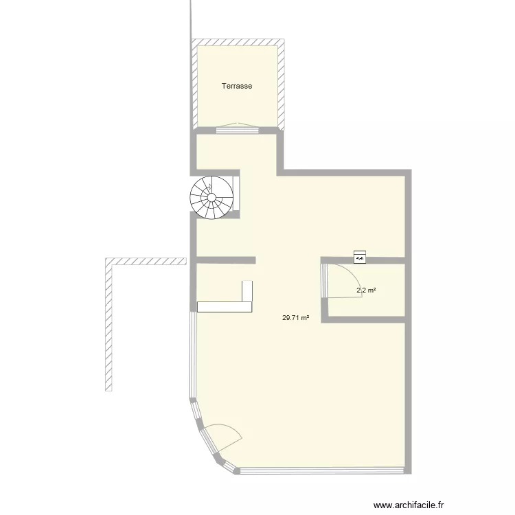 appartement 1. Plan de 